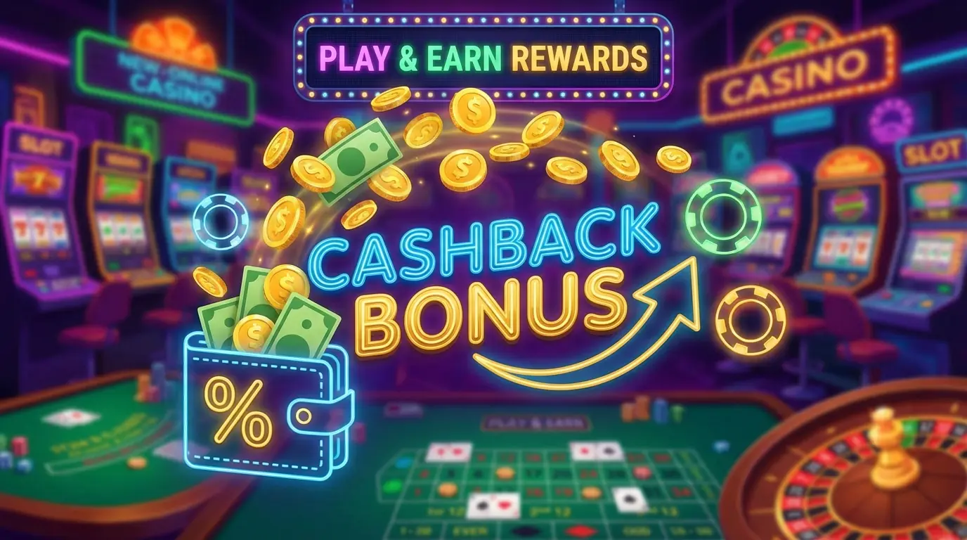 Cashback bonus hos Total casino