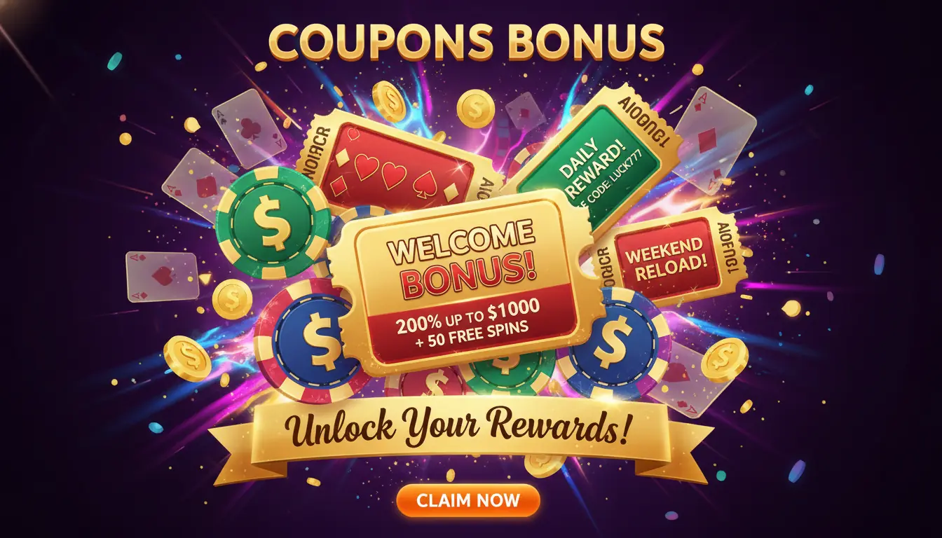 Bonuskuponer Total casino