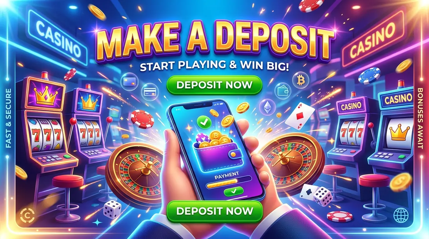 Sæt penge ind hos Total casino
